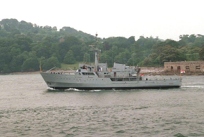 HMS Beagle was a Royal Navy survey ship until 2002