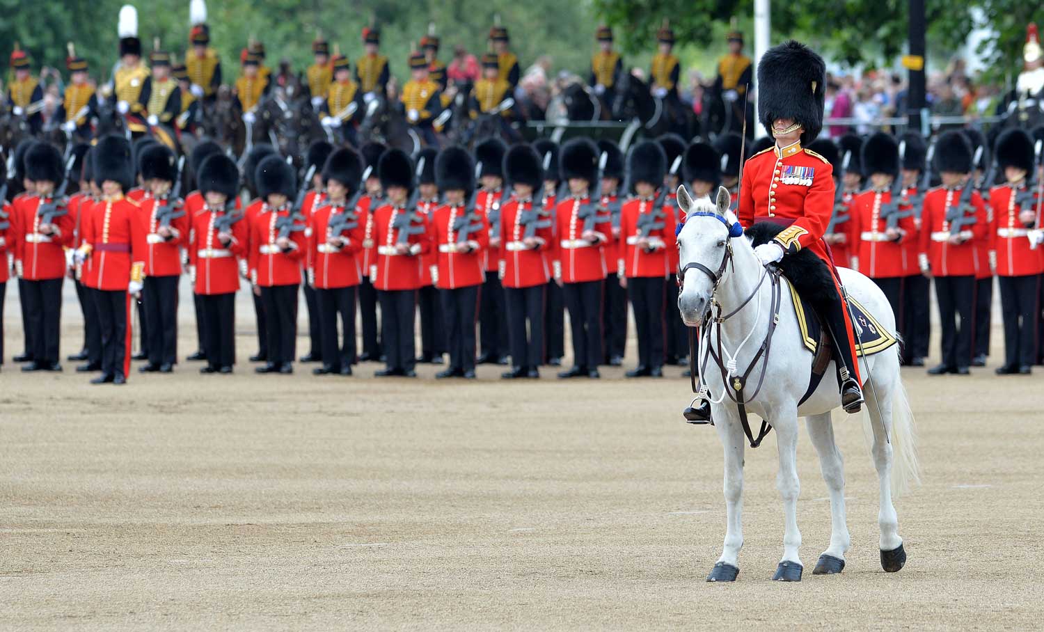 Household Division Prepare for The Queen's Birthday Household Division Prepare for The Queen's Birthday