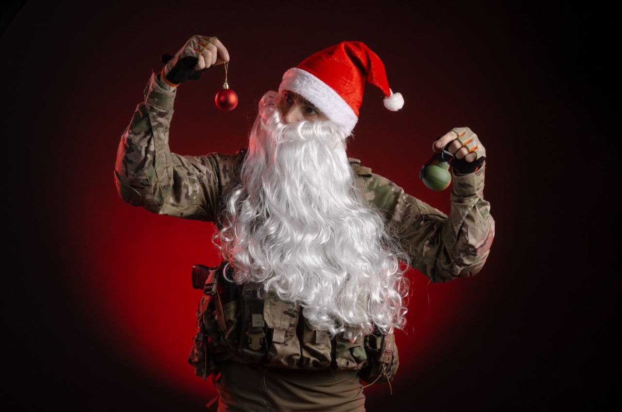 Shutterstock Military Father Christmas 