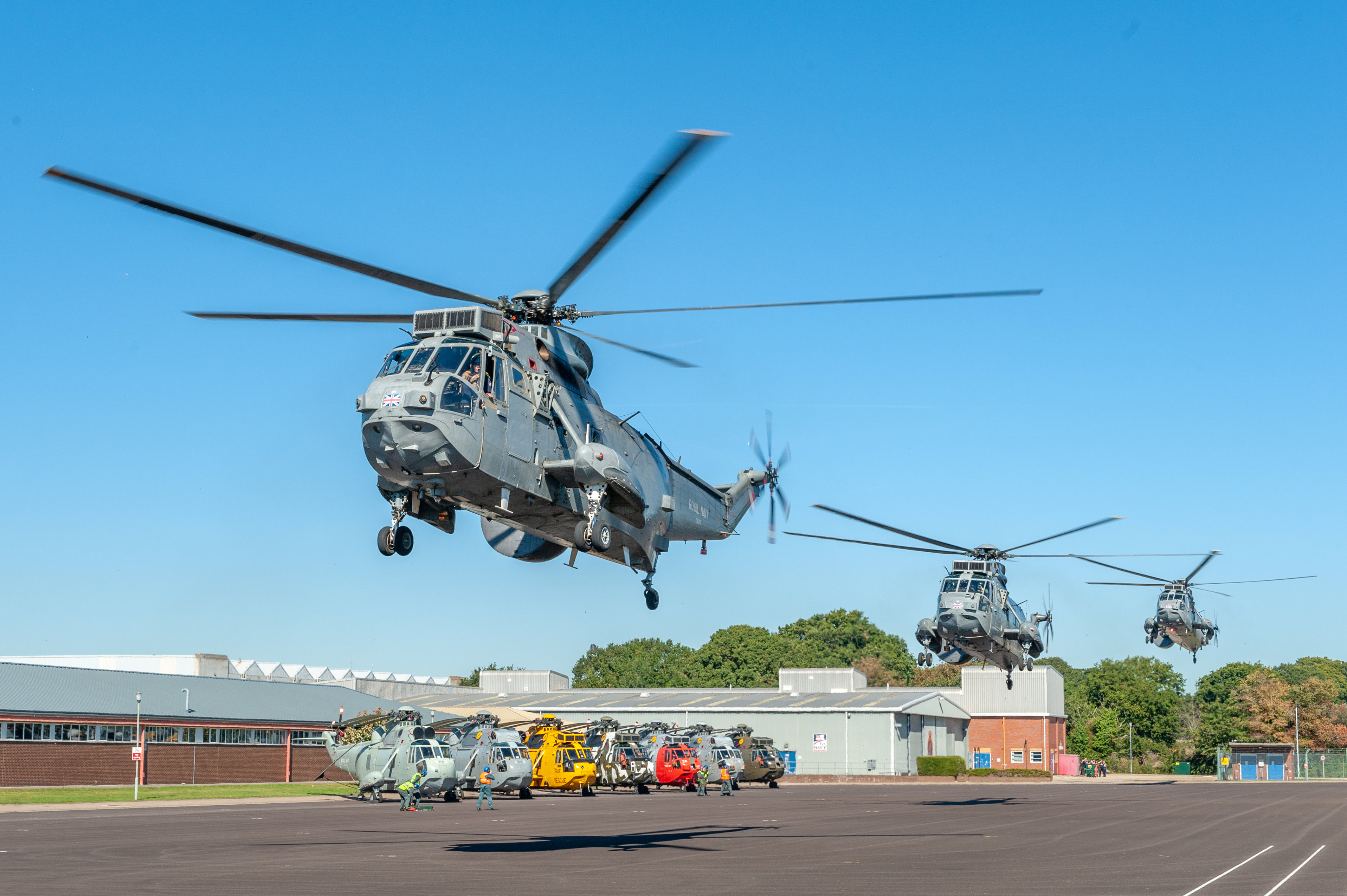 Sea King helicopter