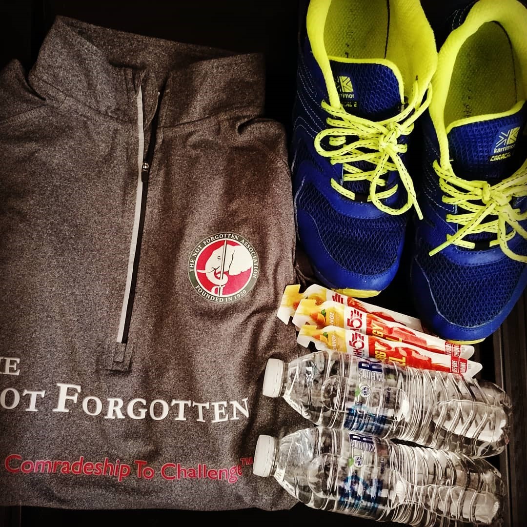 Not Forgotten Association running gear. Credit Anthony Lock