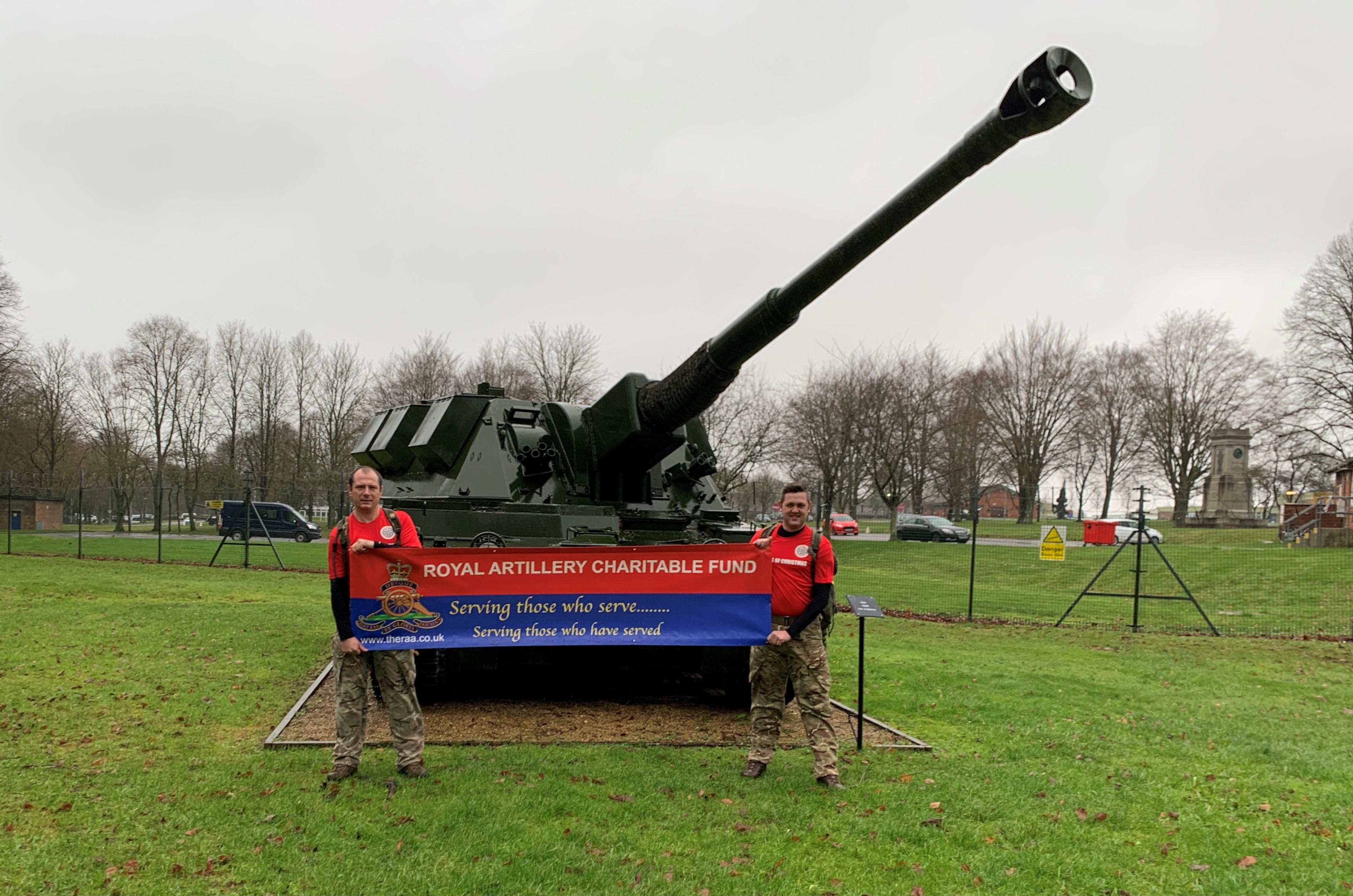 WO1 Fletcher Unwin and Sgt Tom Hart. Credit Fletcher Unwin