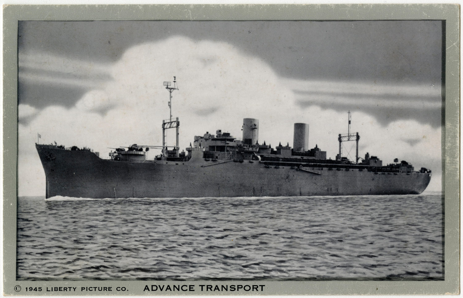 Image ID HH4GN1 American Liberty Ship Advance Transport CREDIT Chronicle Alamy Stock Photo EXP 141223