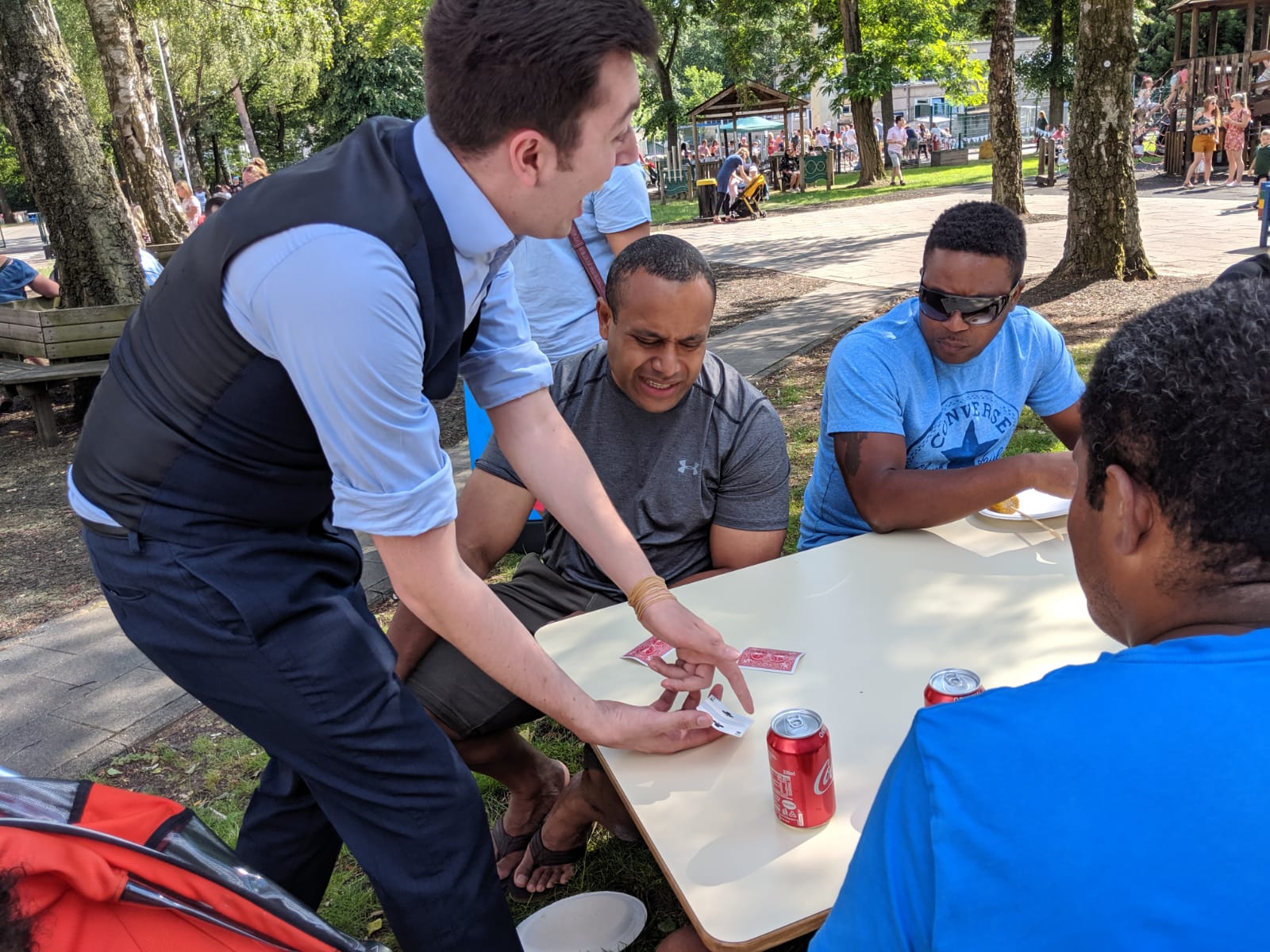 Jay Rawlings at Attenborough School Germany CSE Beneficiary Event