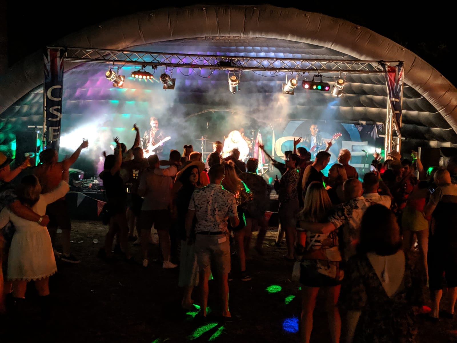 CSE Bovington - Coyote Band & Crowd