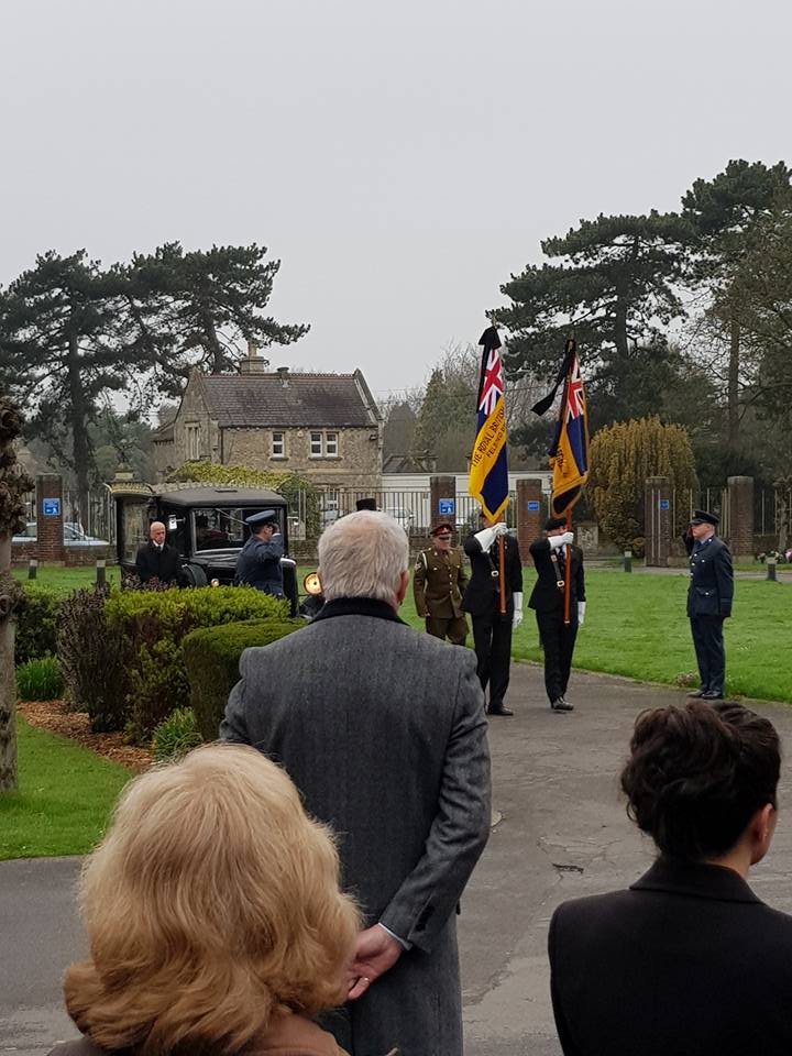  SSAFA, the Armed Forces charity, organised Mr King's funeral (Credit: Erica Donnelly).