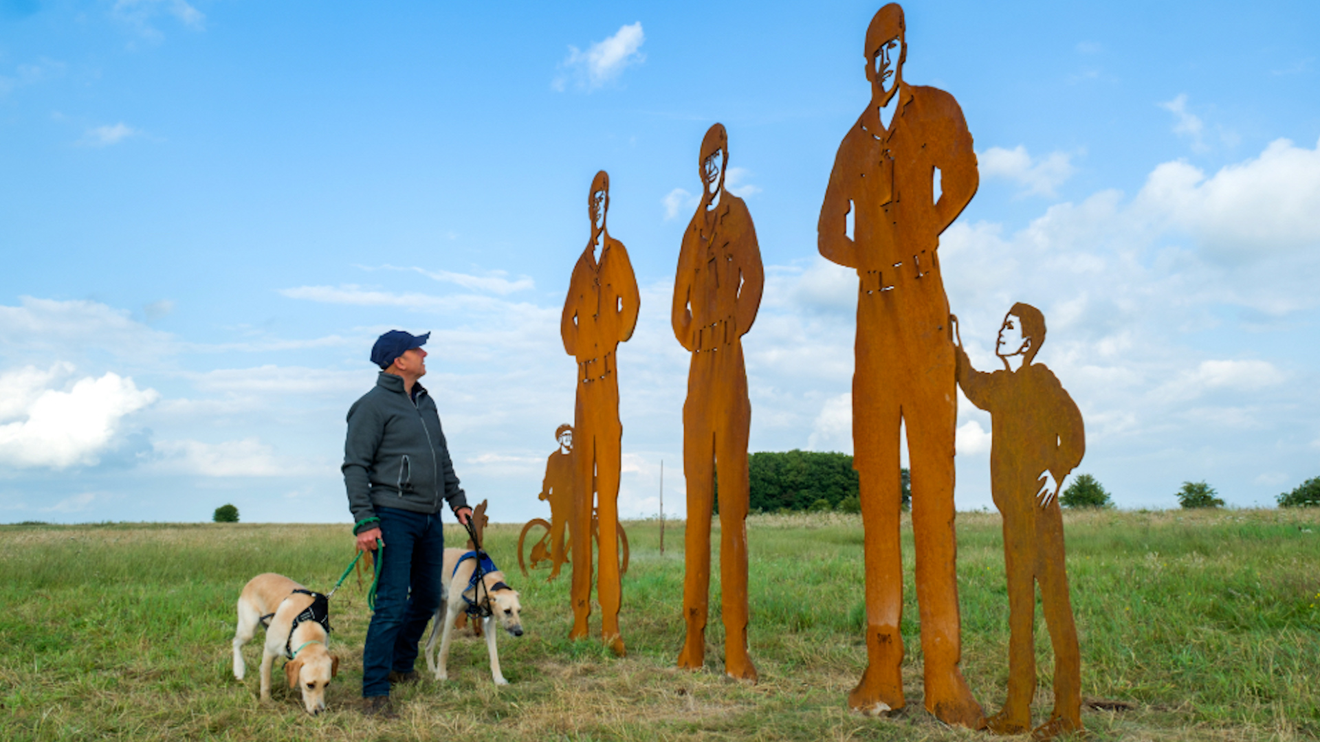 Standing With Giants and Respect the Range have joined forces as part of their campaign to educate the public on safety around MOD training areas (Picture: Richard Dawson/ PA)