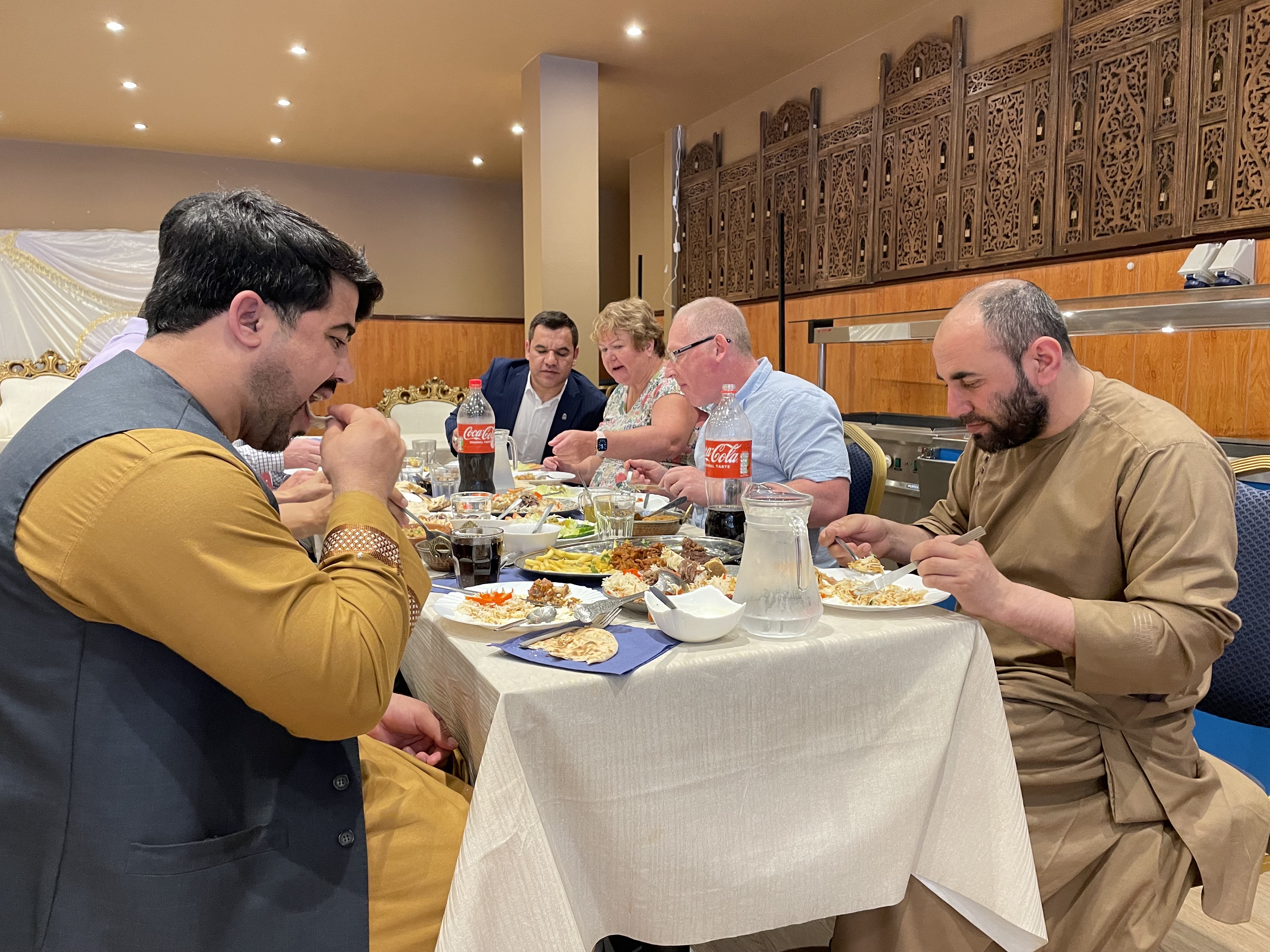 Afghan interpreters reunited at Sulha Alliance event in Scotland 110722