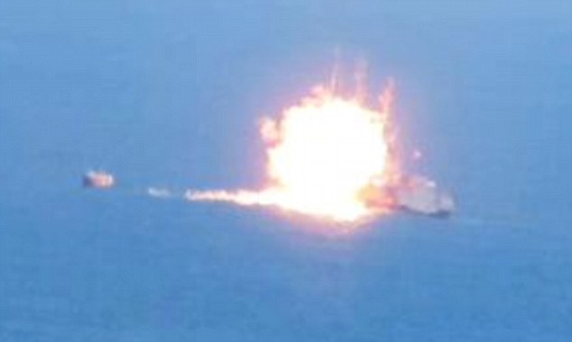 ISIS Launch Rocket Attack On Egyptian Frigate