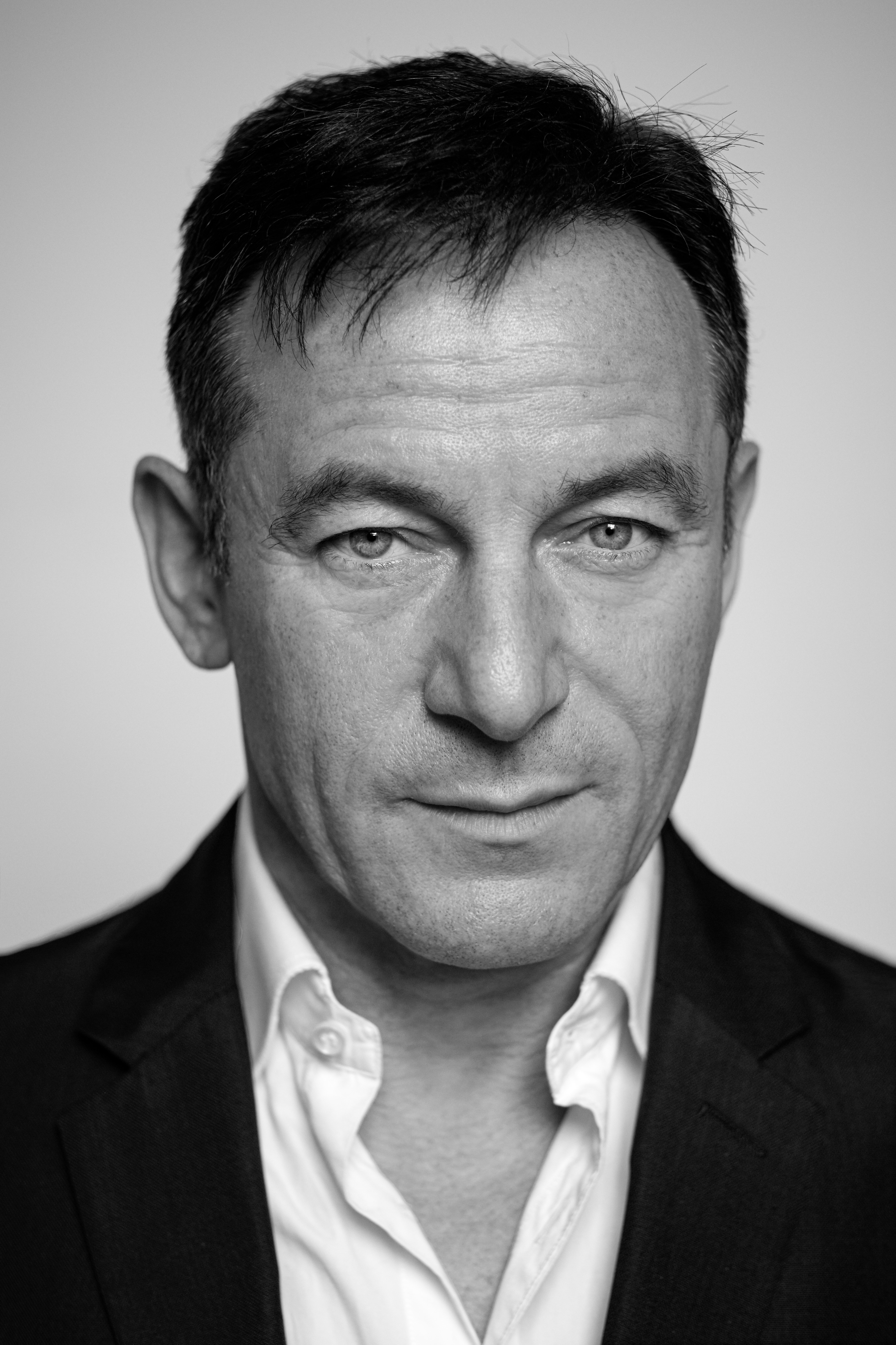 Actor Jason Isaacs. Theatre Of War. 