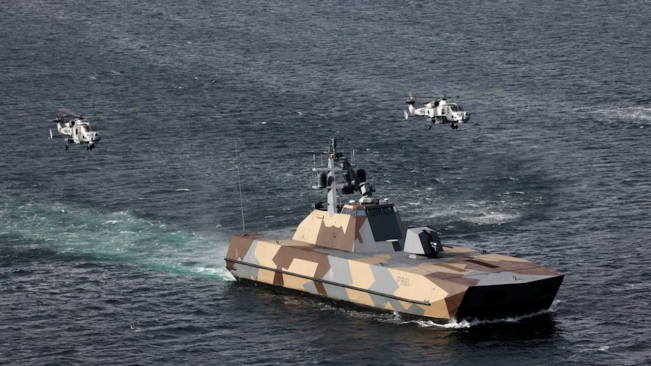 The UK-led Exercise Tamber Shield will bring the Royal Navy's patrol vessels together with their alongside Norwegian counterparts (Picture: Norwegian Armed Forces).