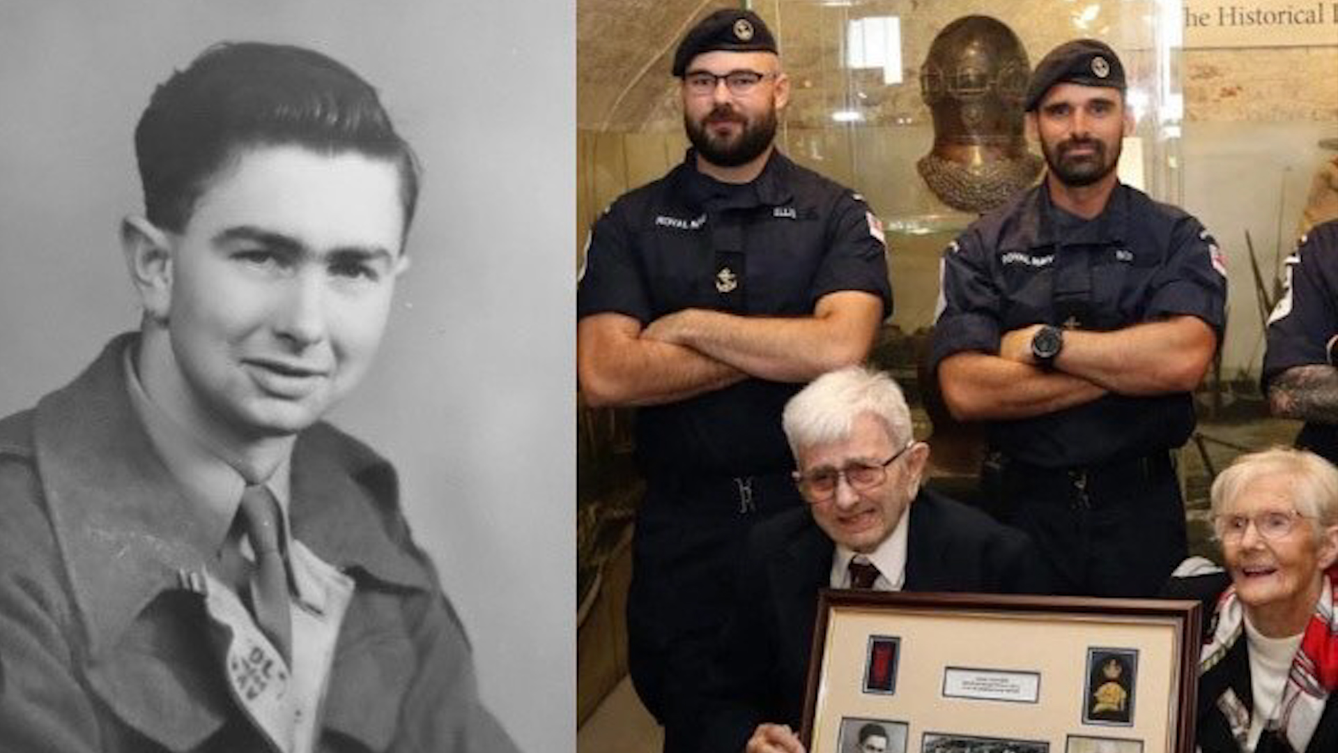 John Payne, who is believed to have been the last surviving member of what were known as P Parties, passed away aged 98 (Picture: Royal Navy).