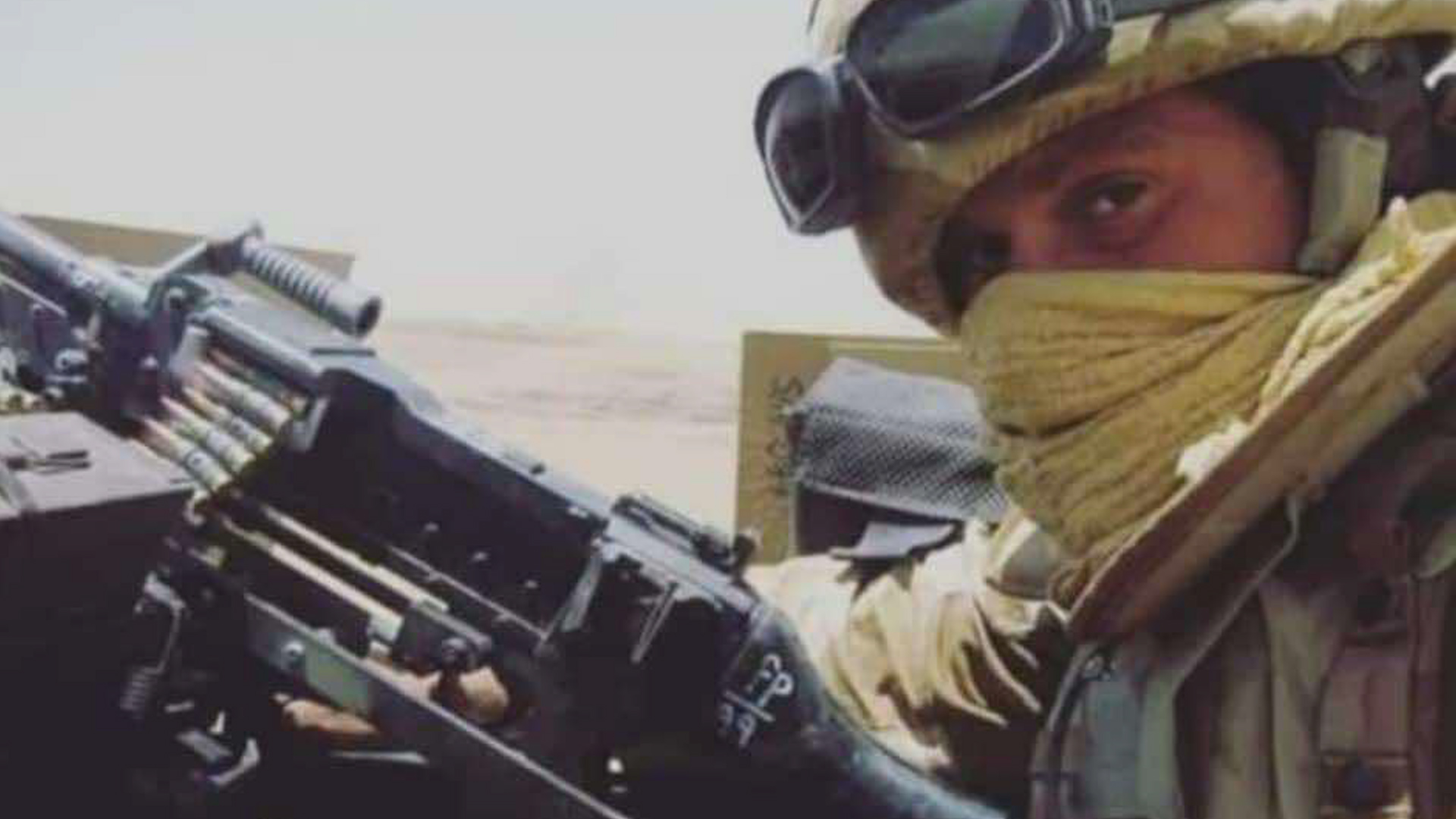 Kris Hardy served two operational tours in Afghanistan with the Army Air Corps (Picture: Kris Hardy)