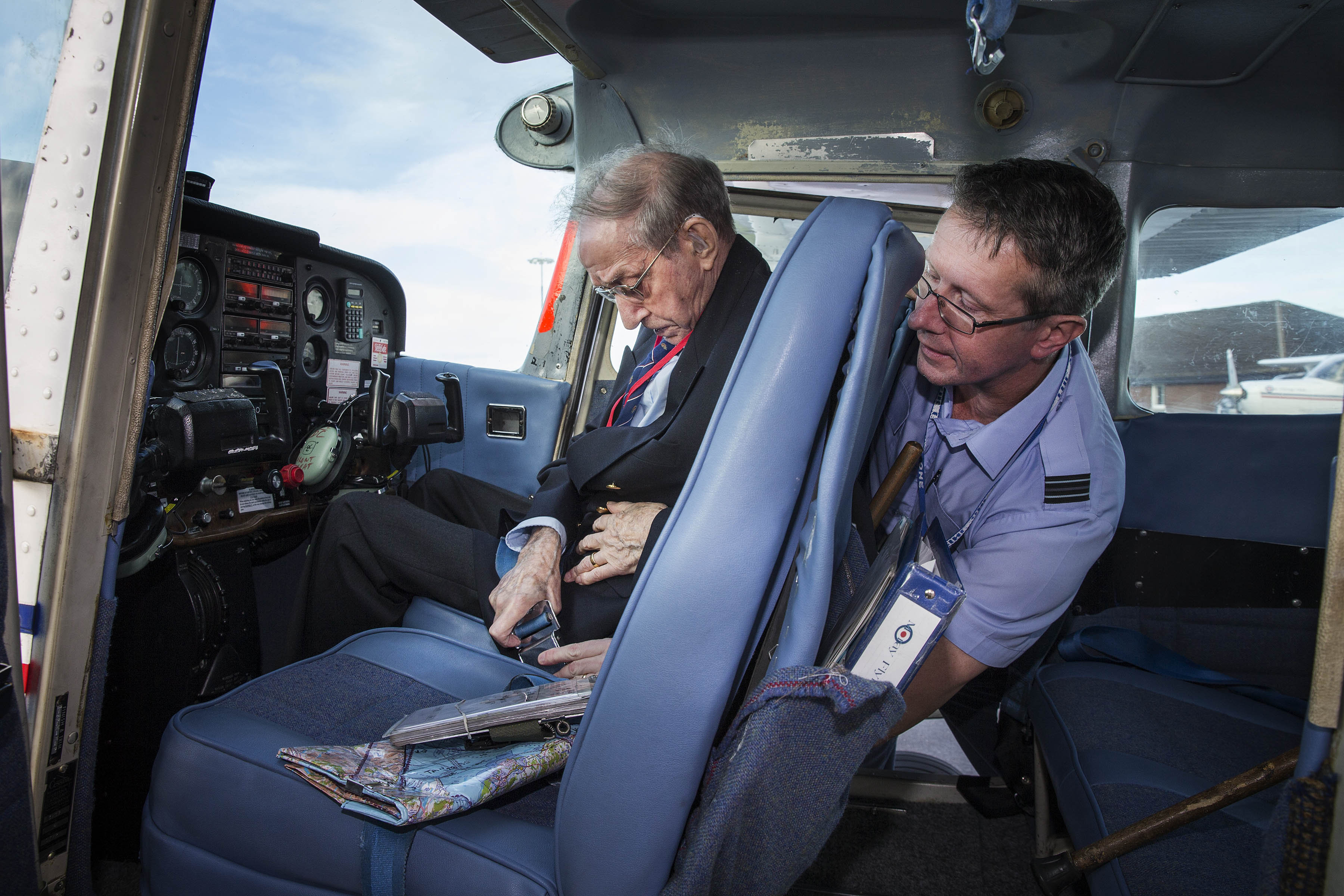 RAF Vet Final Flight 