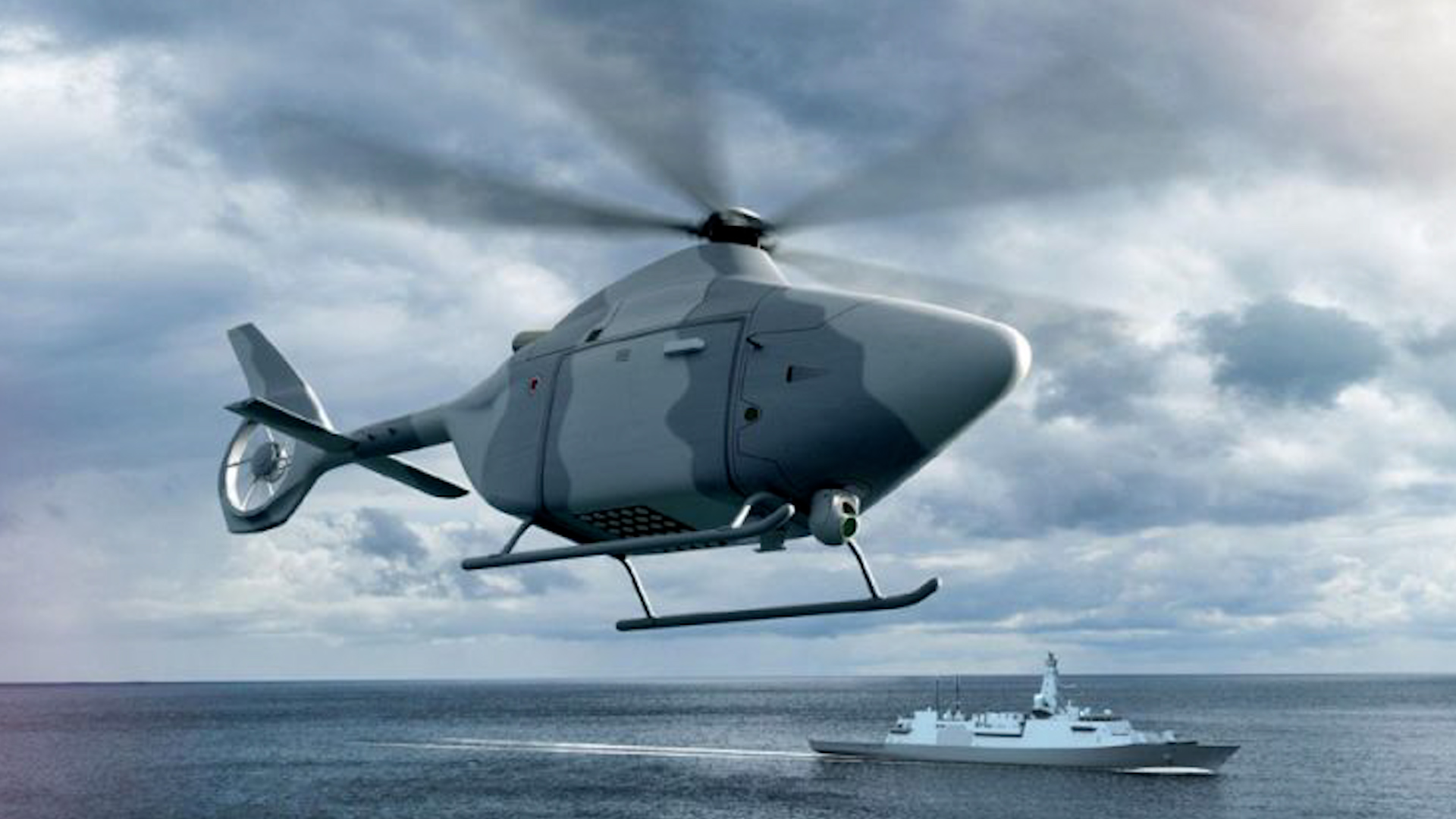 The Proteus Uncrewed Rotorcraft Technology Demonstrator has been unveiled after a joint project with the Royal Navy, MOD and Leonardo UK (Picture: Leonardo UK)