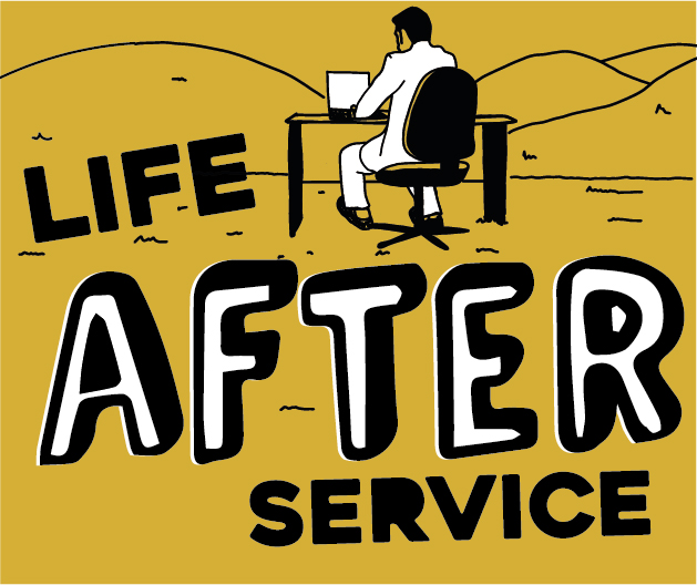 Life after service graphic 