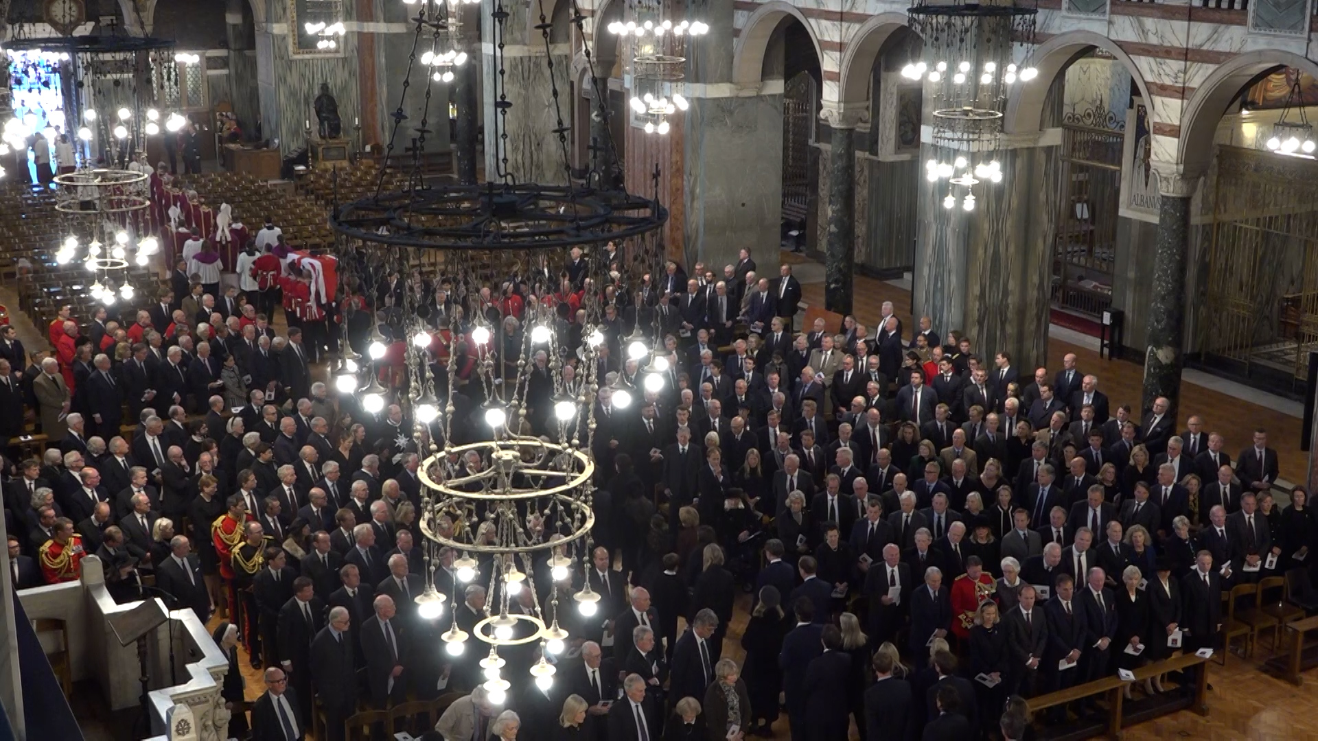 People from all walks of life attended the funeral, reflecting the diversity of the Field Marshal's own life inside and outside of the military