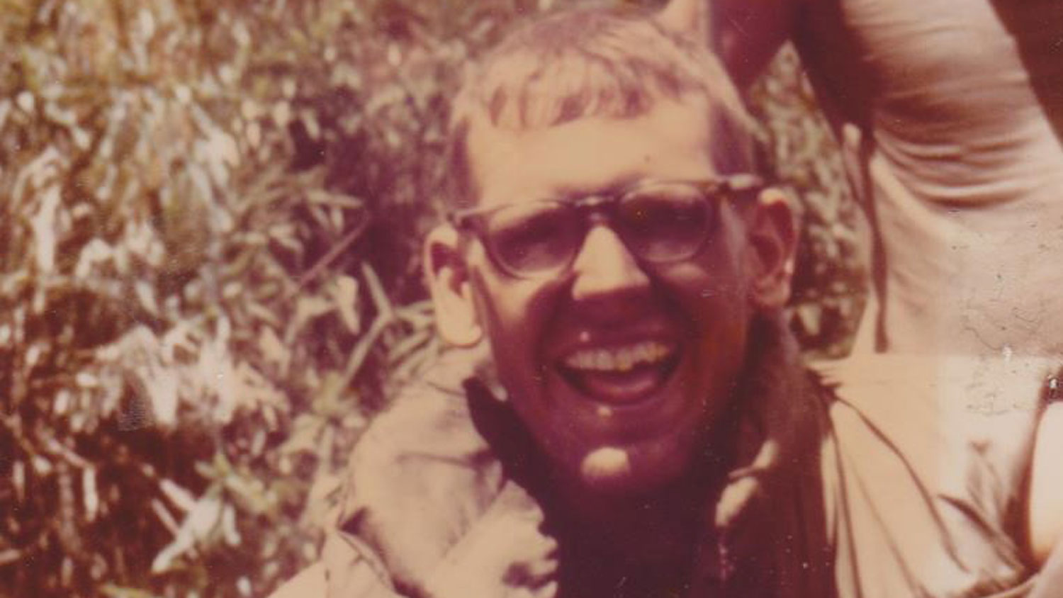 Lt Col Snedeker pictured in 1970 as a 1st Lieutenant Armored Cavalry Platoon Leader in South Vietnam CREDIT Lt Col Don Snedeker