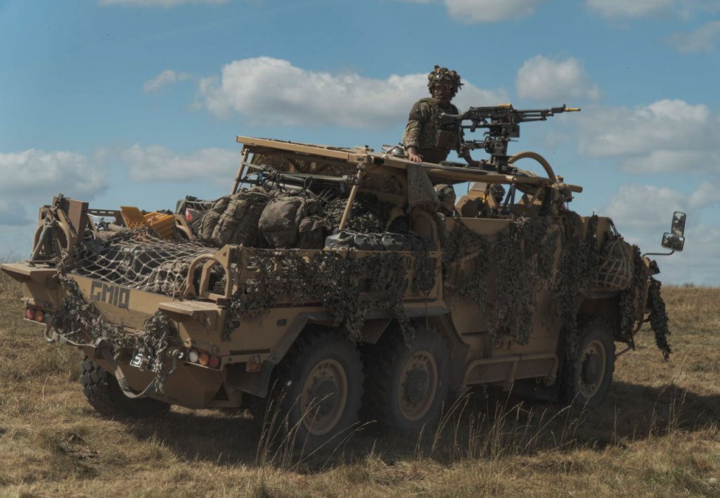 The first integration exercise with the Light Dragoons and Royal Anglians prior to their deployment to Mali as part of the UN stabilisation mission