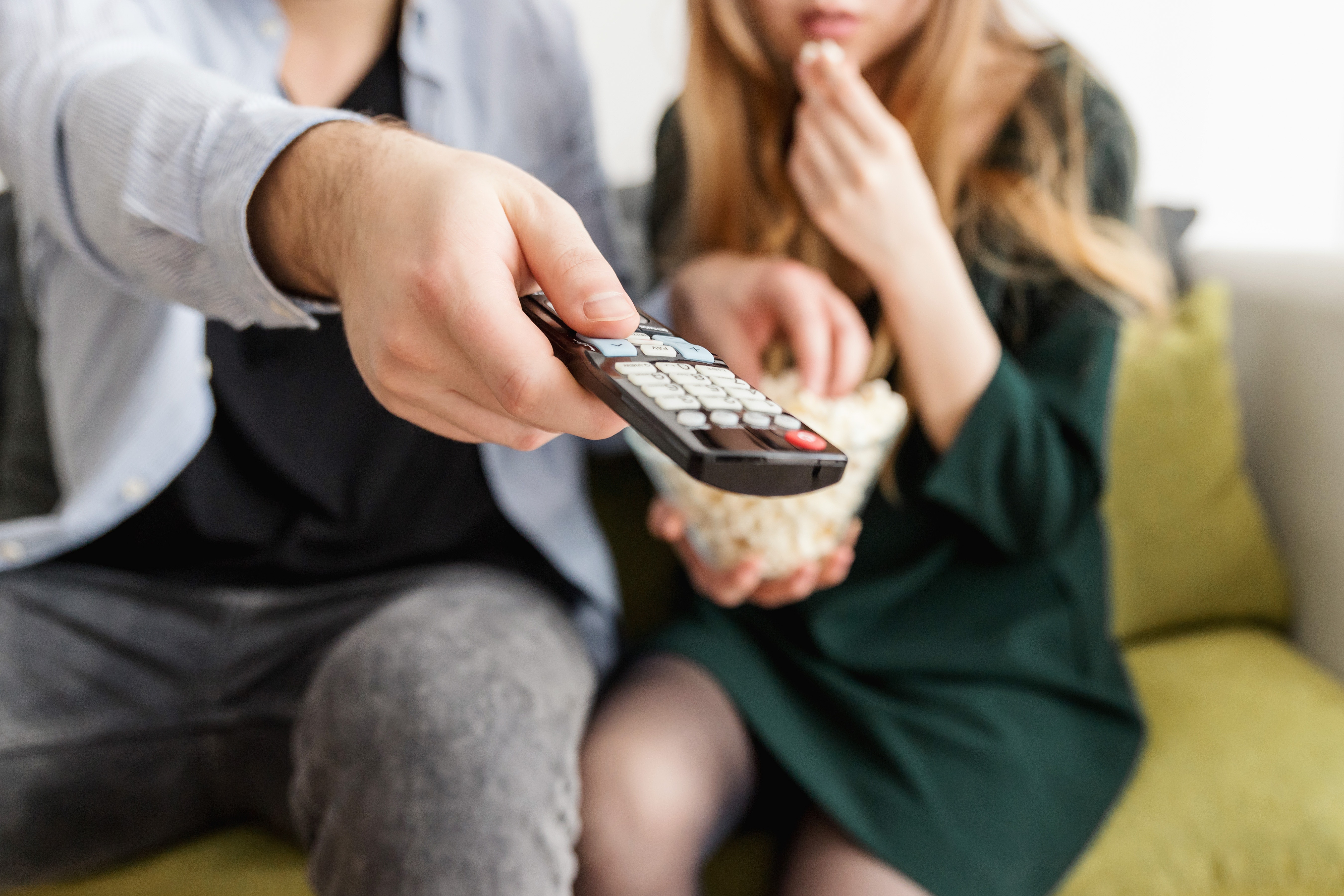 TV remote. Credit Pexels