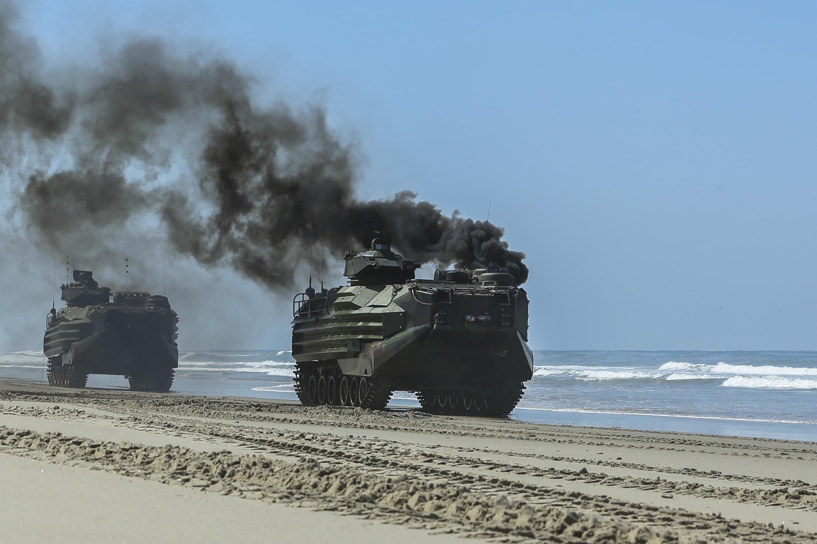 US Marines Training Mishap
