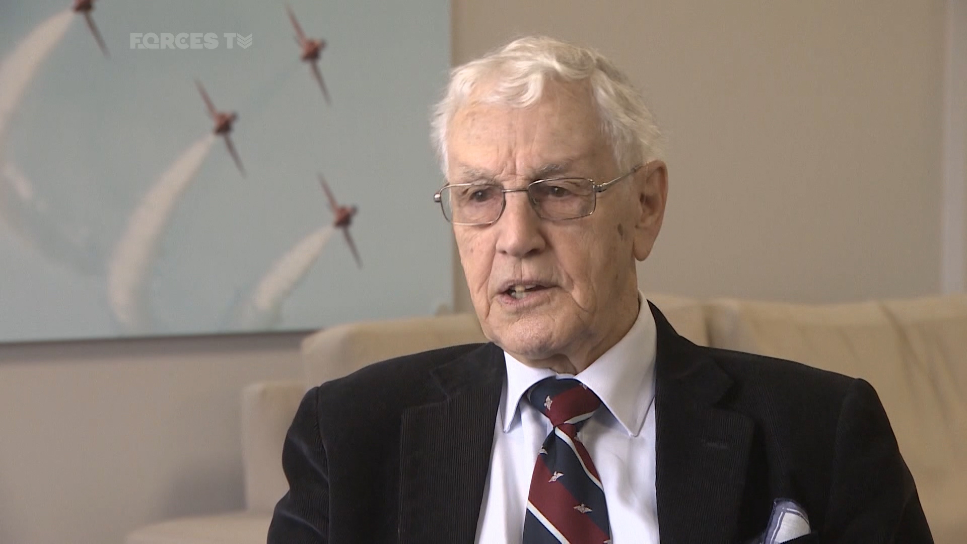 Veteran Martin Grugeon speaking to Forces News