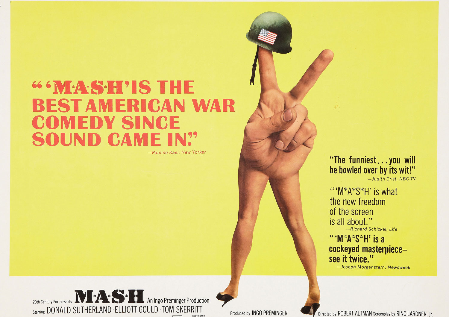 M*A*S*H Original Film Poster M*A*S*H Original Film Poster
