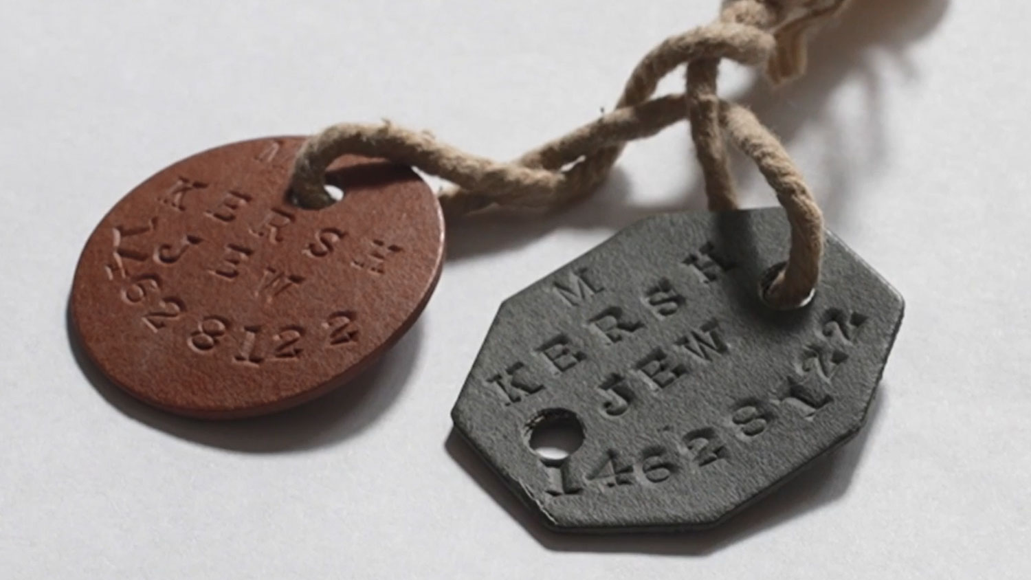 Mervyn Kersh's WW2 dog tags 2 CREDIT BFBS