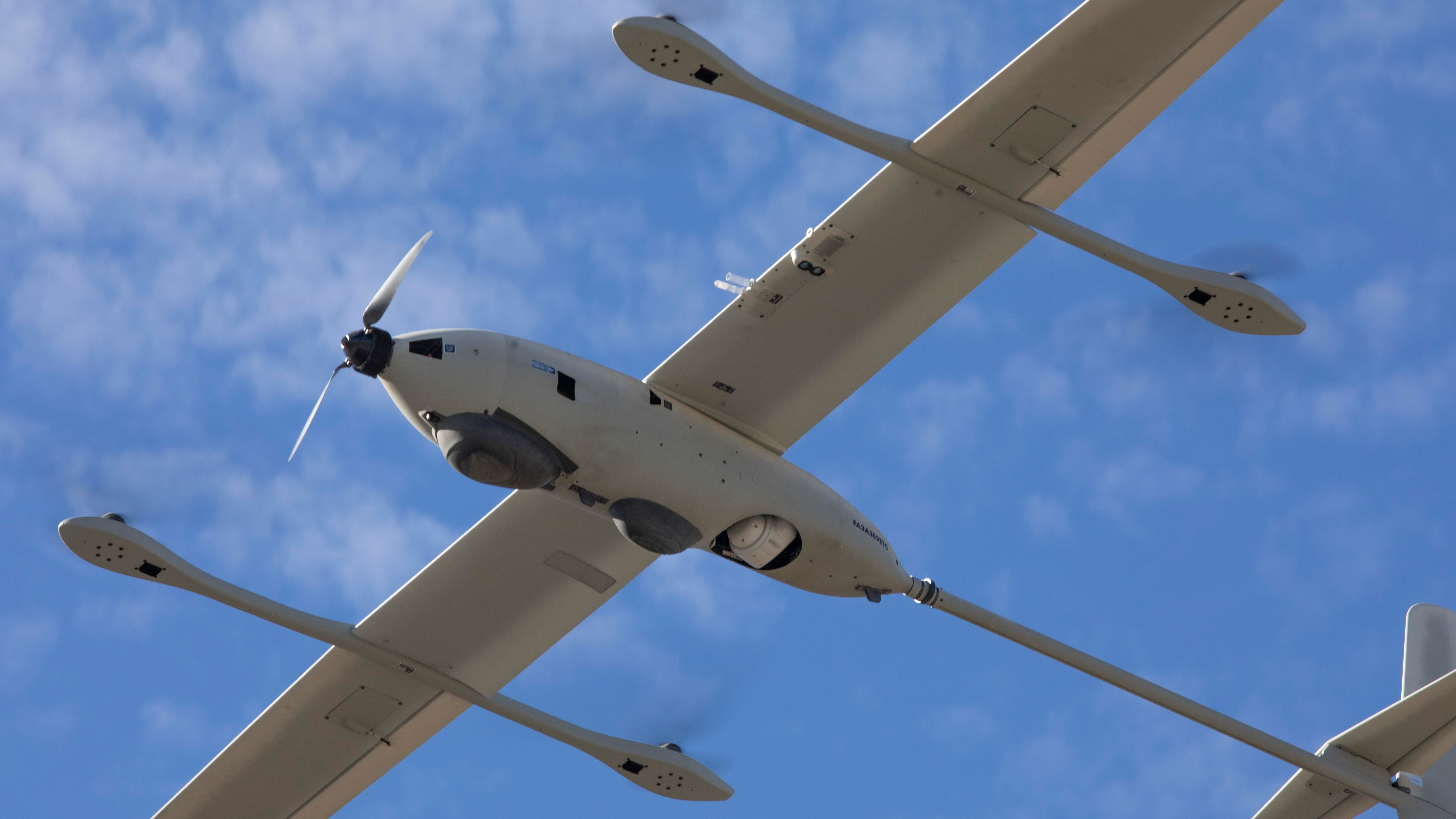 mini drones will be delivered to the Armed Forces after the award of a contract worth £129 million 16122022 CREDIT MOD