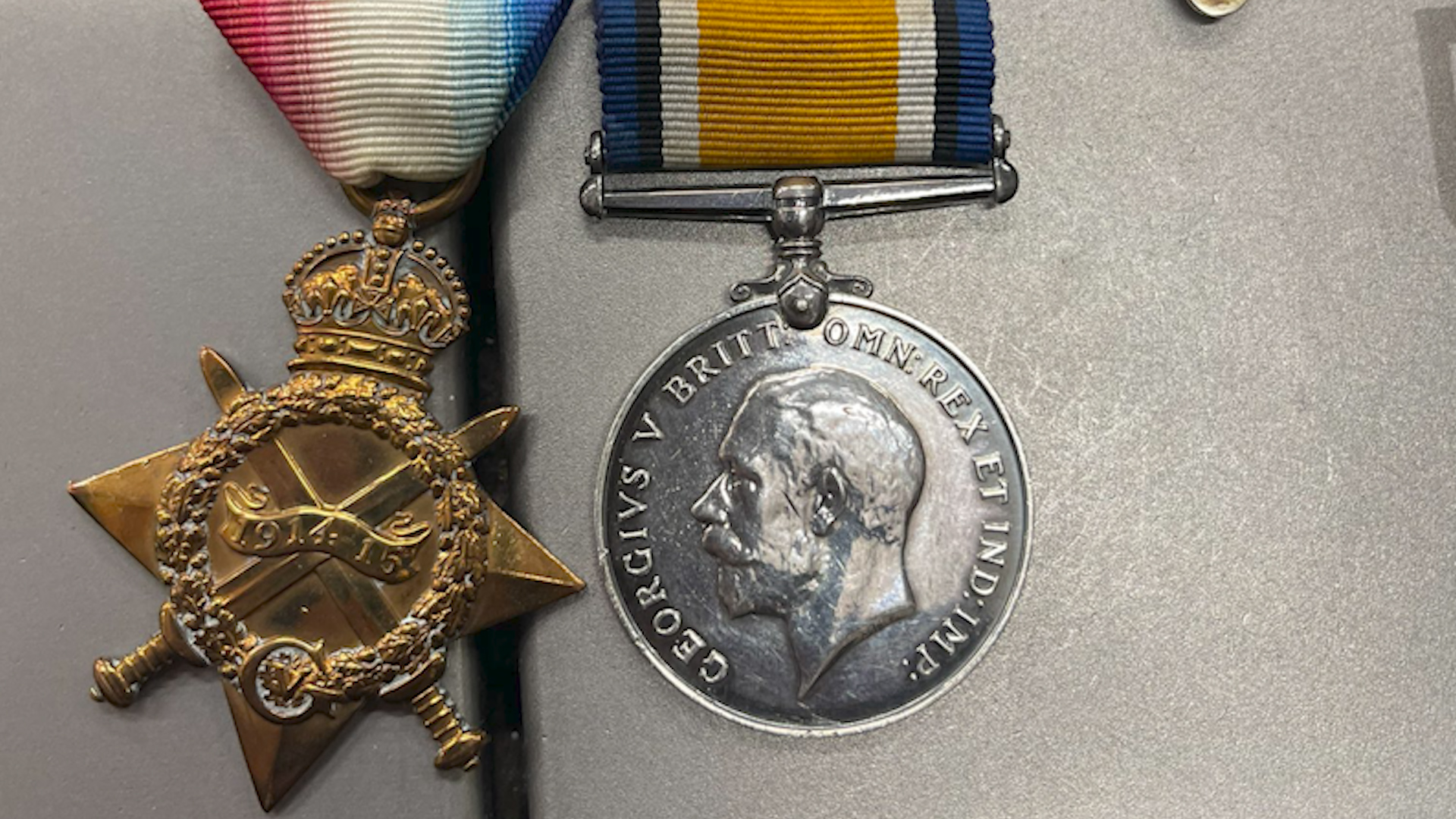 Missing medals found by British Transport Police (Picture: British Transport Police Ops Support Unit / Twitter).