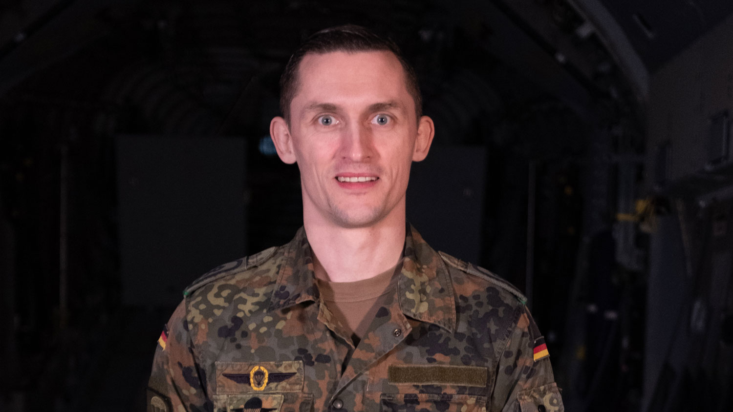 MSgt Stephan was one of the last Germans in Kabul airport during the 2021 evacuation CREDIT BFBS