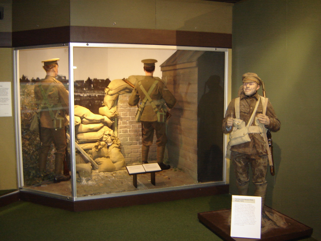 A display depicting Mons at the Army Museum (image: Robert Fleming)
