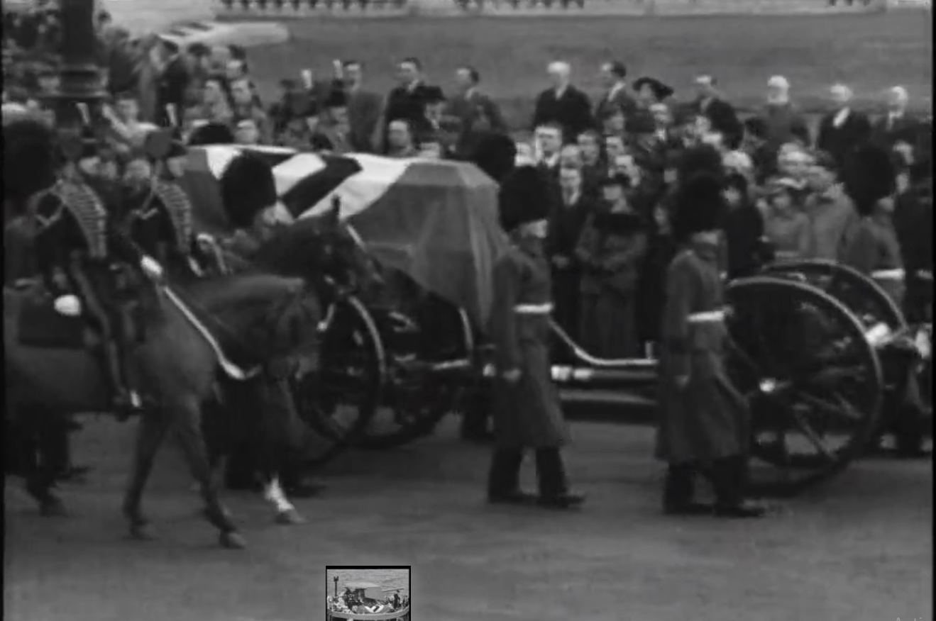 Funeral procession of diplomat Leopold von Hoesch