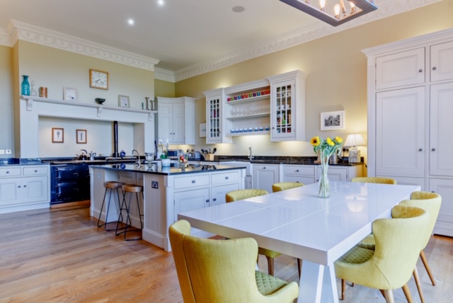 Netheravon House Kitchen - Strutt & Parker
