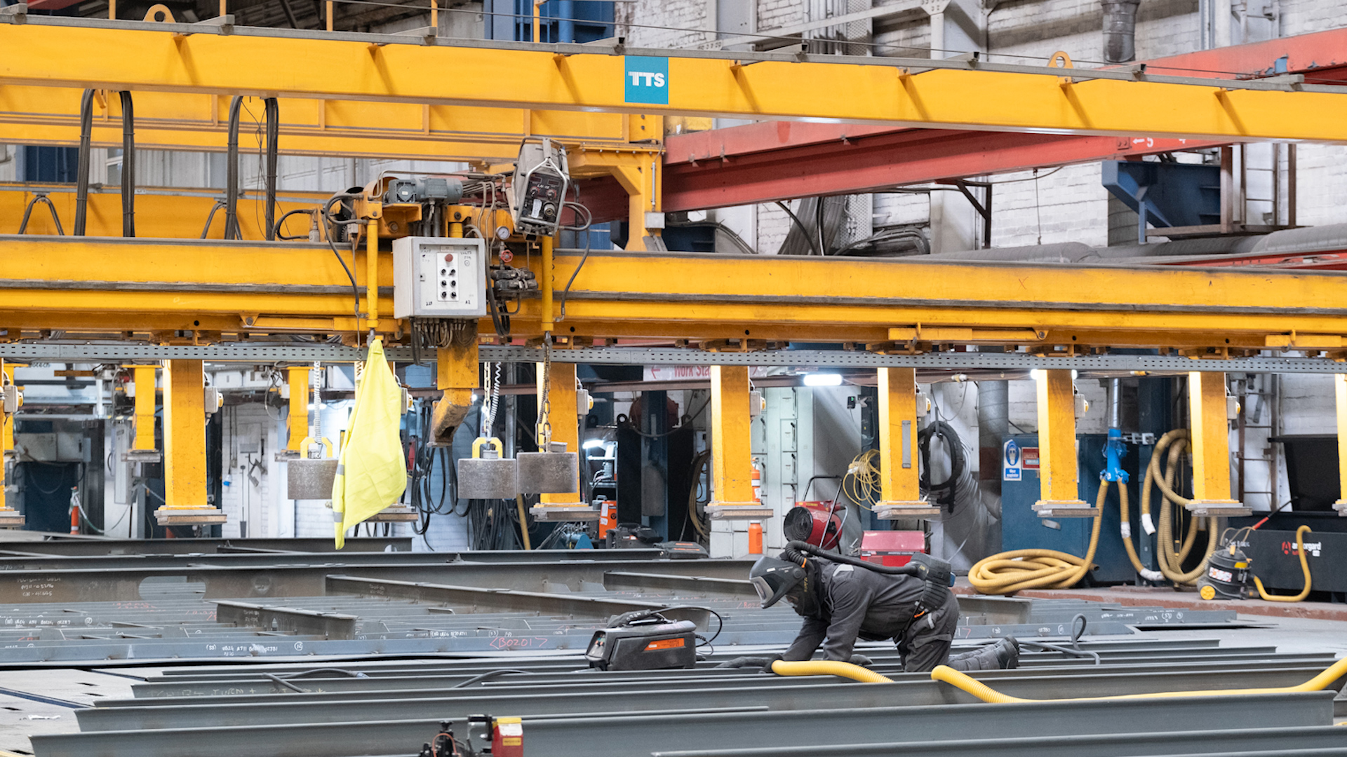 New Type 26 Frigate HMS Cardiff being built for the Royal Navy