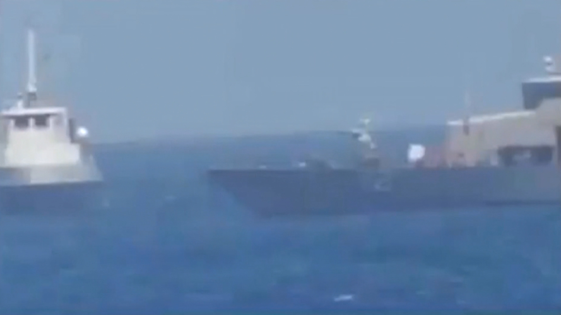 US Navy Fires Warning Shots At Iranian Vessel