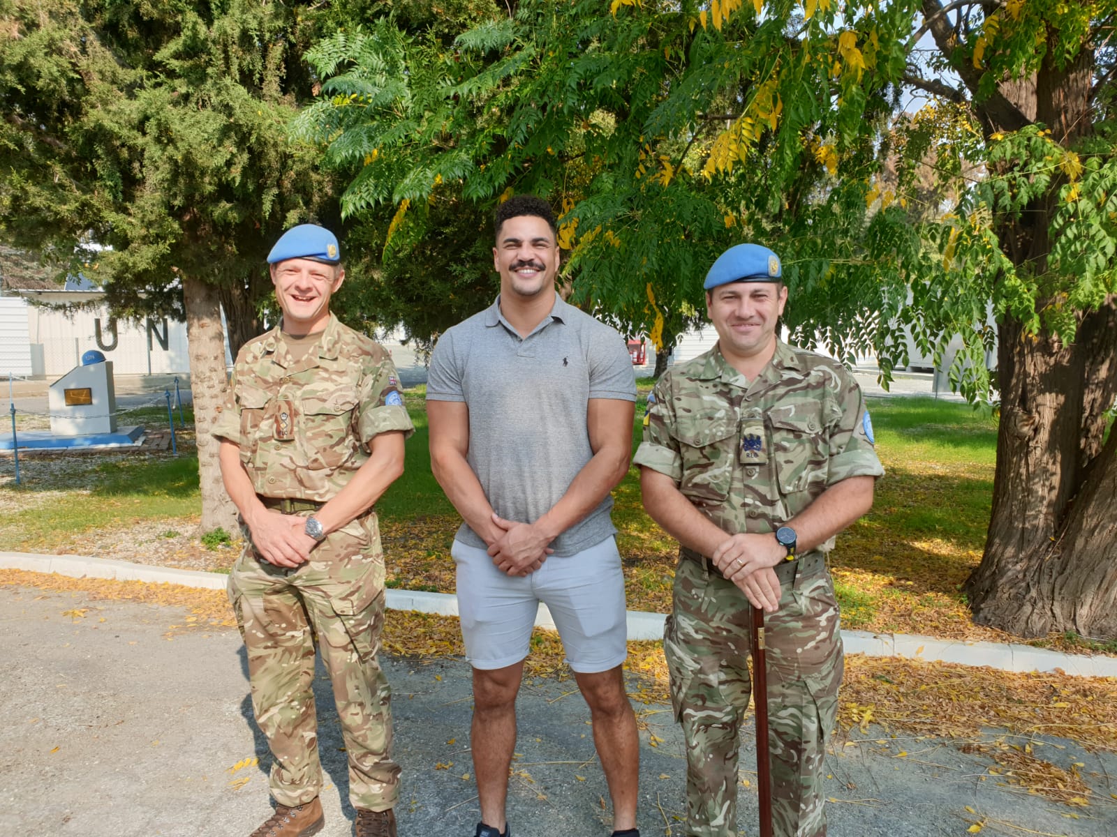 BFBS Live Events CSE Anthony Agogo Cyprus Visit