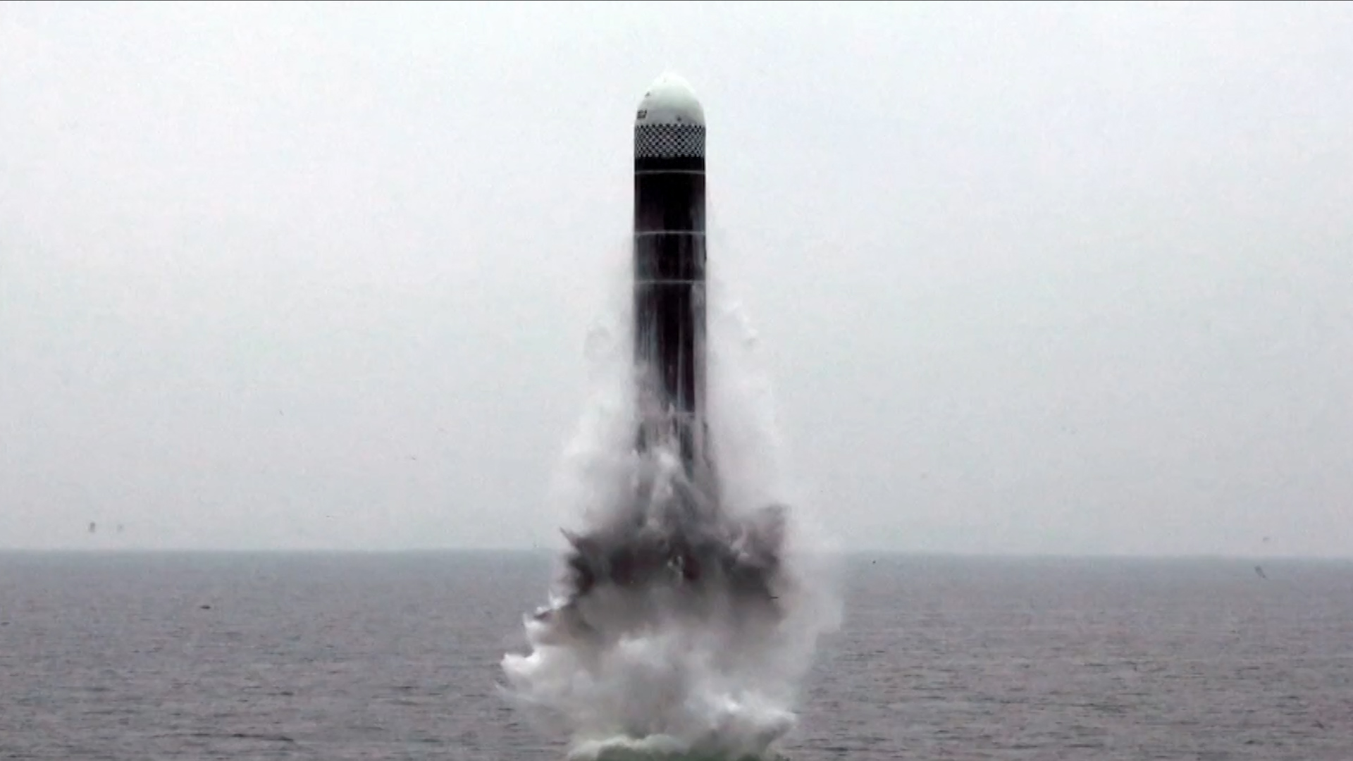 Numerous missiles were tested by North Korea in August (Picture: KCNA).