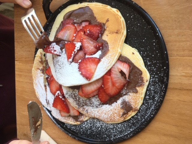 Pancake photo - Edith Wells copyright 2020