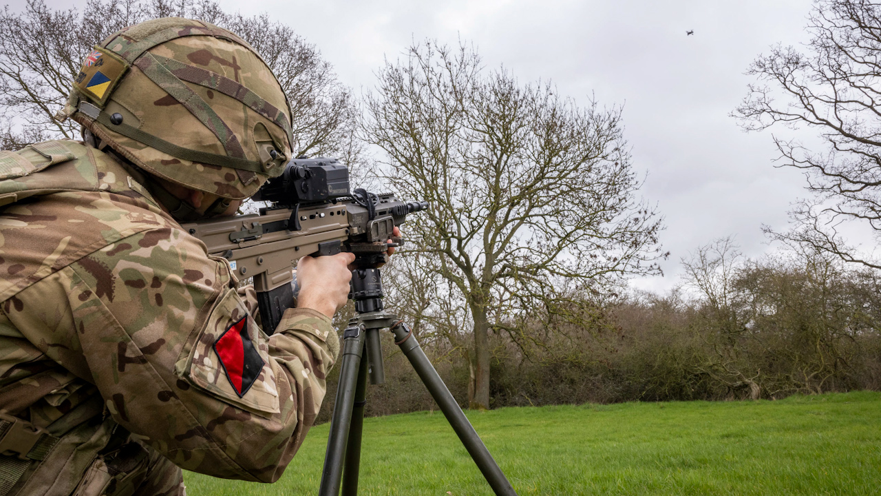 The Smash sight will only let the trigger be pulled when the unit has locked on to the target, which maximises the chance of a hit and minimises wastage of ammunition (Picture: MOD)