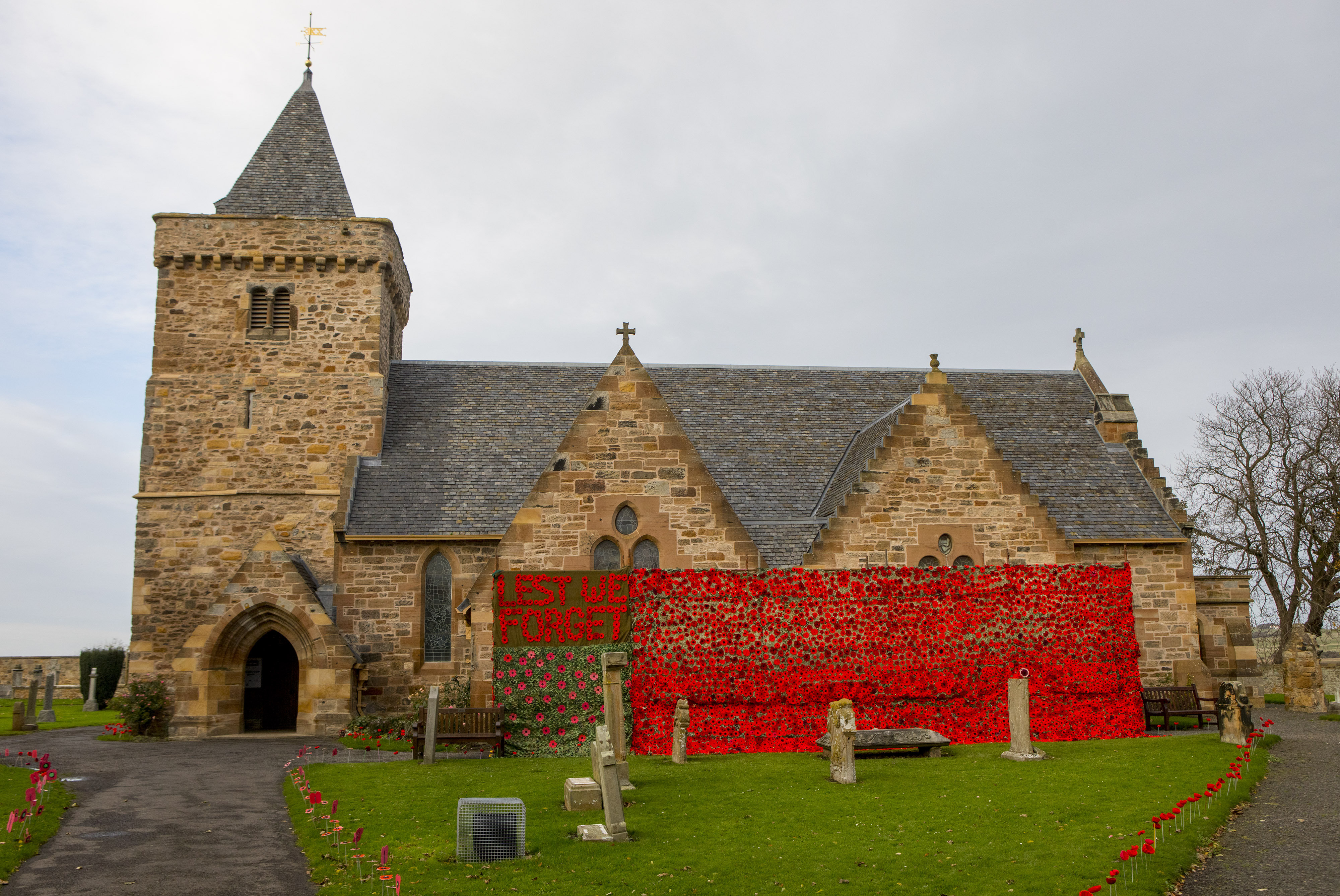 Aberlady Craft Group Church Poppy