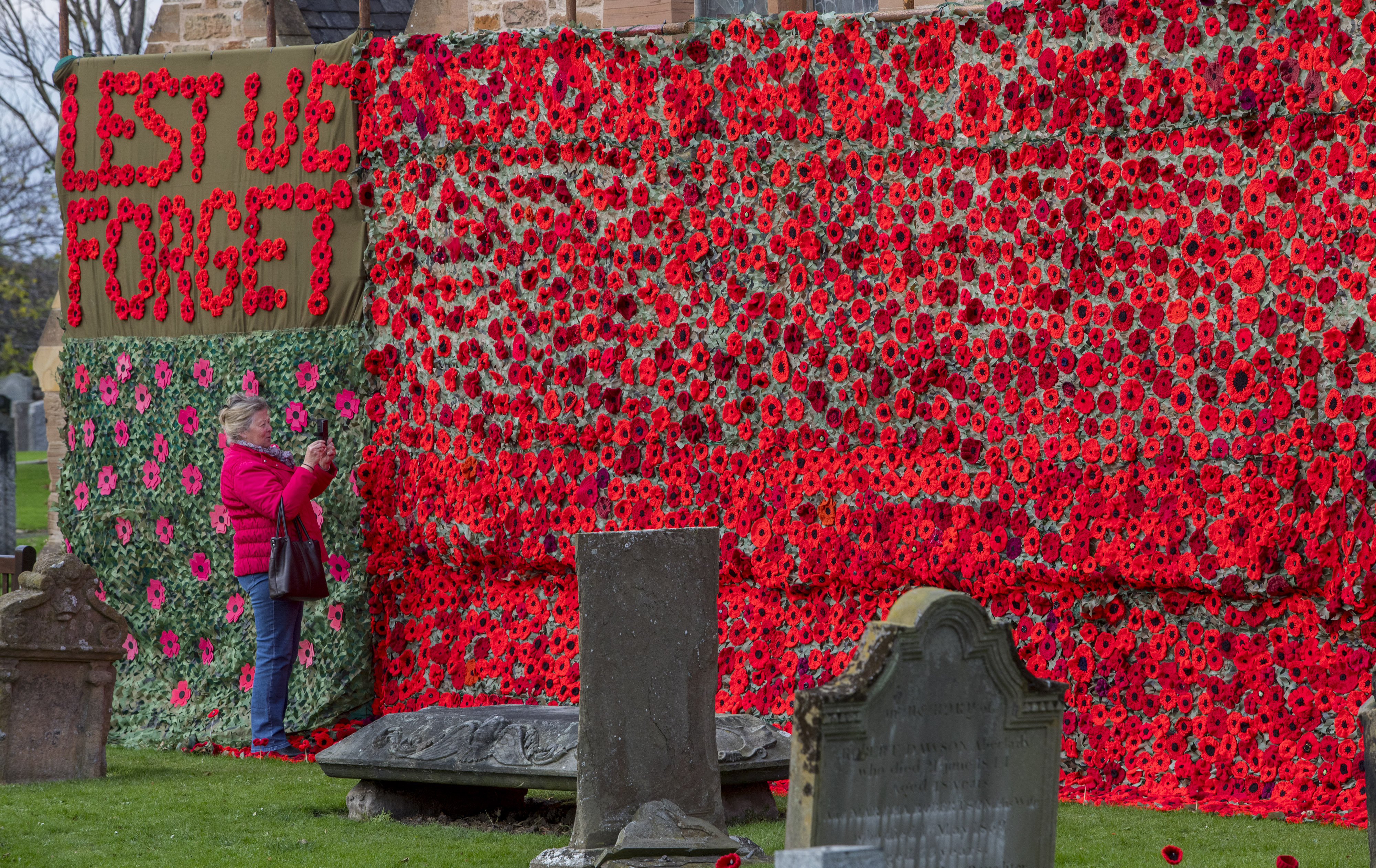 Aberlady Craft Group Church Poppy