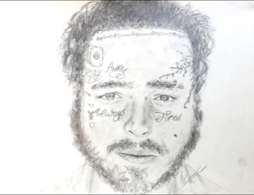 Connor's favourite drawing. Credit Connor Lambert