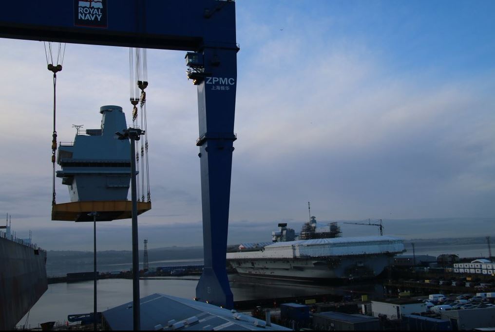 Another Milestone For The Royal Navy&#039;s QE Class Carriers