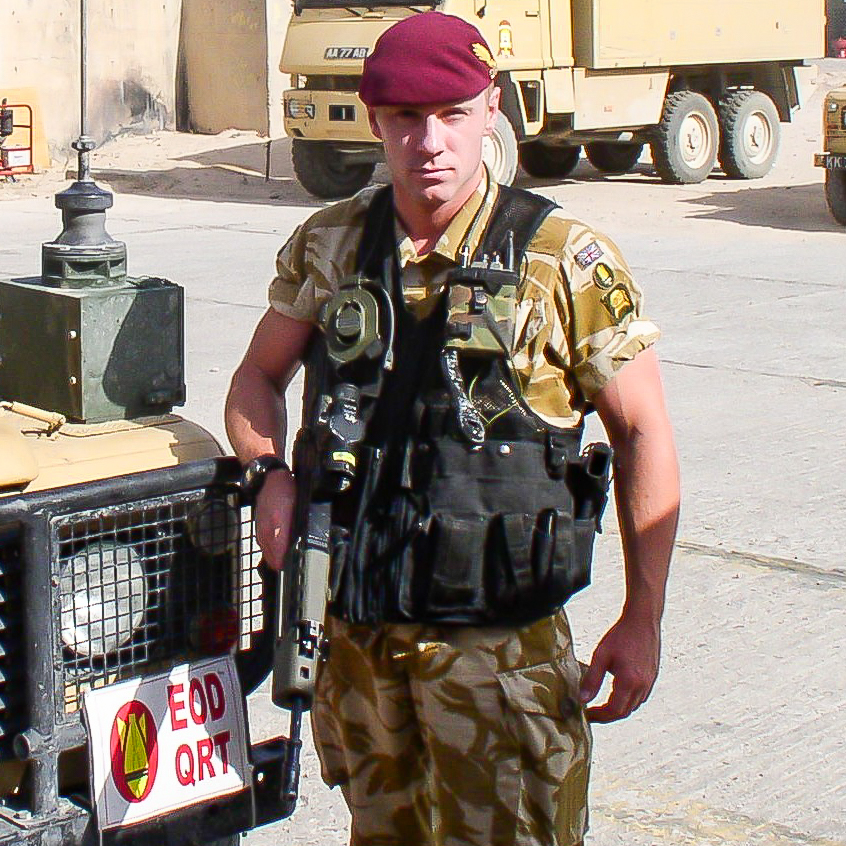Andy Torbet British Army veteran stuntman adventurer outdoorsman skydiver cave diver CREDIT Andy Torbet
