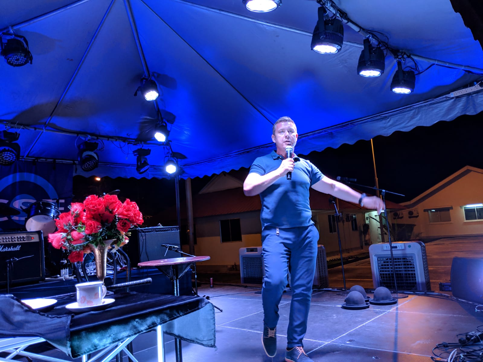 Barry Castagnola in Brunei for CSE