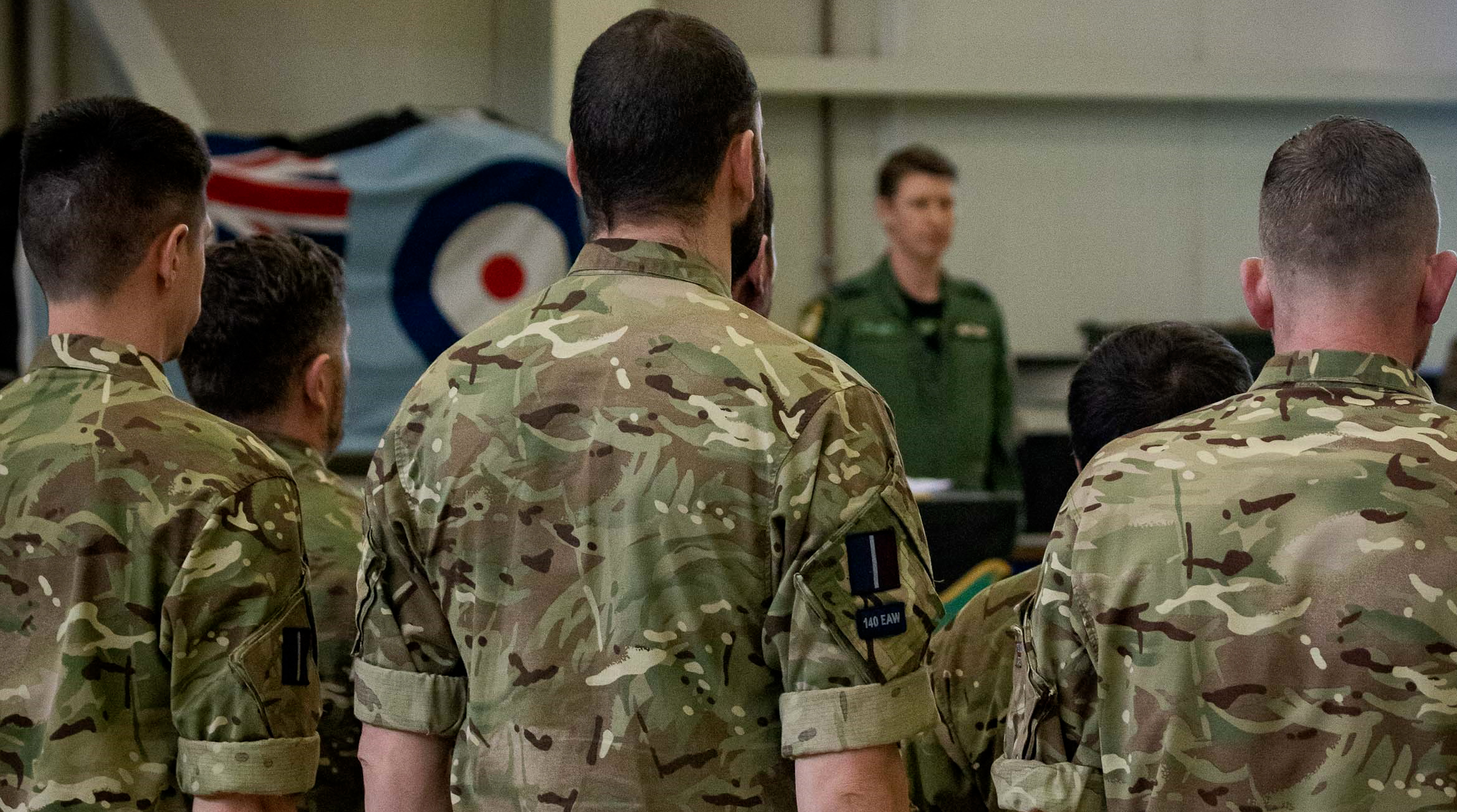 UK, US and German Air Force crews pay tribute to the RAF Tornado crew lost during Operation TELIC (Picture: RAF).