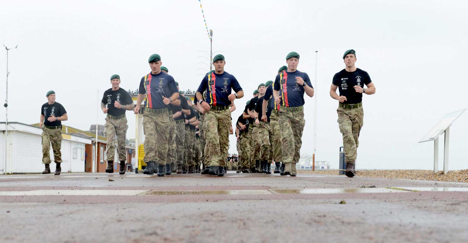 Royal Marines Begin the Final Stage of Their Epic Challenge