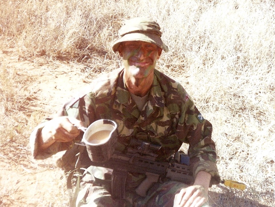Roger Mercer was in the 1st Battalion the Worcestershire and Sherwood Foresters Regiment (Image: Roger Mercer).