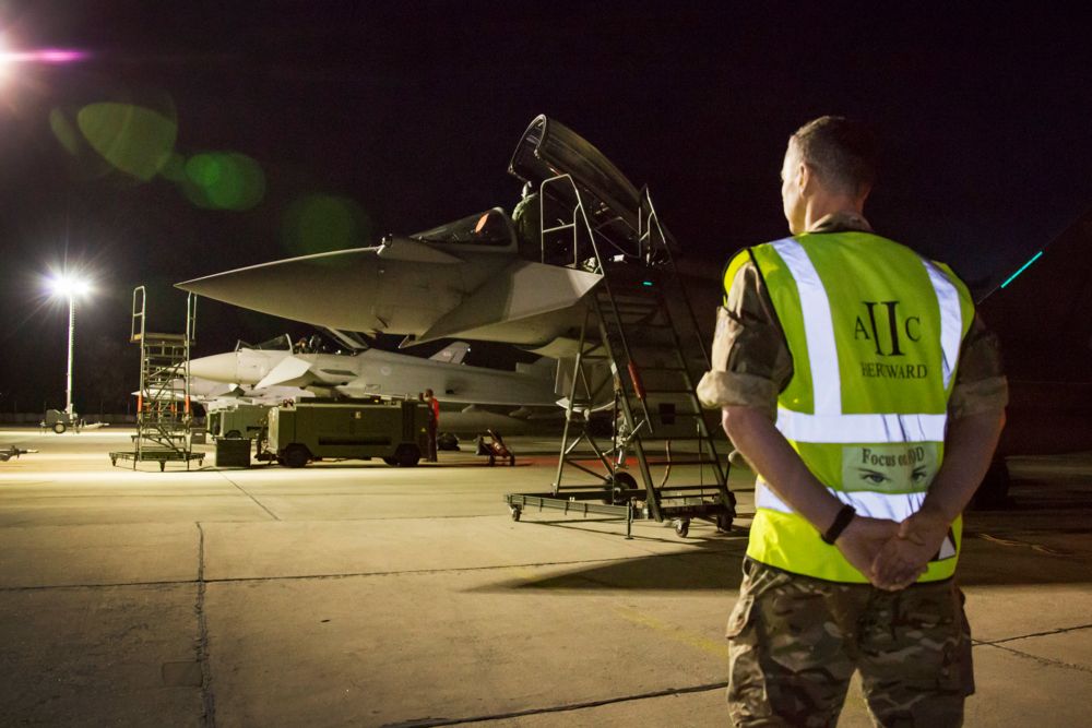 Romania RAF deployment
